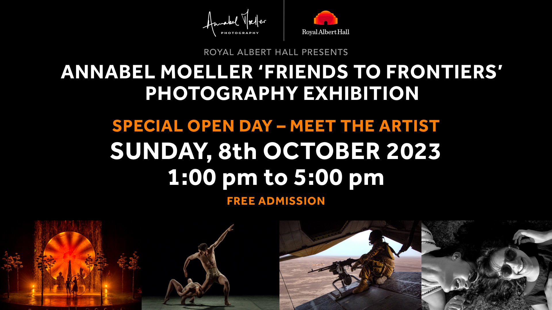 Open Day: 'Annabel Moeller: Friends to Frontiers' Photo Exhibition